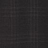 【JOHN PEARSE comfort】2釦シングルスリーピーススーツ 1タック/ブラック×シャドーチェック/ULTRA MOVE/TRABEST