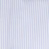 【DONATO VINCI ITALY UOMO】【形態安定】ボタンダウンワンピースカラードレスワイシャツ/ホワイト＆ブルー×ストライプ/メンソールコットンスラブ生地