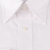【JOHN PEARSE WHITE】【形態安定】レギュラーカラードレスワイシャツ/ホワイト×ソリッド