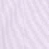 【半袖】【JOHN PEARSE WHITE】【ノーアイロン】ボタンダウンドレスワイシャツ/ホワイト×パープルストライプ/ネイビー釦/ULTRA MOVE/ニット素材