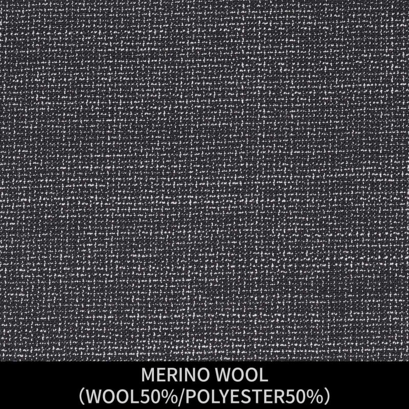 【日本縫製】【パターンオーダー】【ジョンピアースホワイト スーツ（4釦1掛ダブル）】スーツ/MERINO WOOL/グレー(WOOL50%/POLYESTER50%)