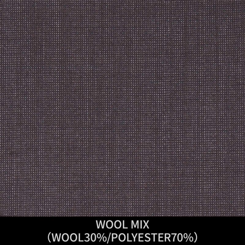 【日本縫製】【パターンオーダー】【ジョンピアースホワイト スーツ（4釦1掛ダブル）】スーツ/WOOL MIX/ブラウン(WOOL30%/POLYESTER70%)